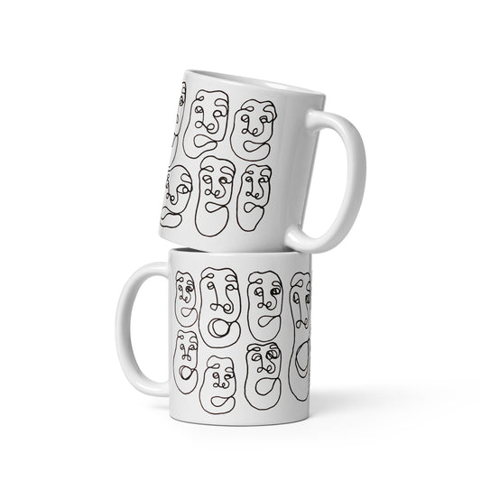 "Face" 2 mug